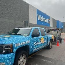 Concrete Pressure Washing at Wal Mart in Augusta, GA